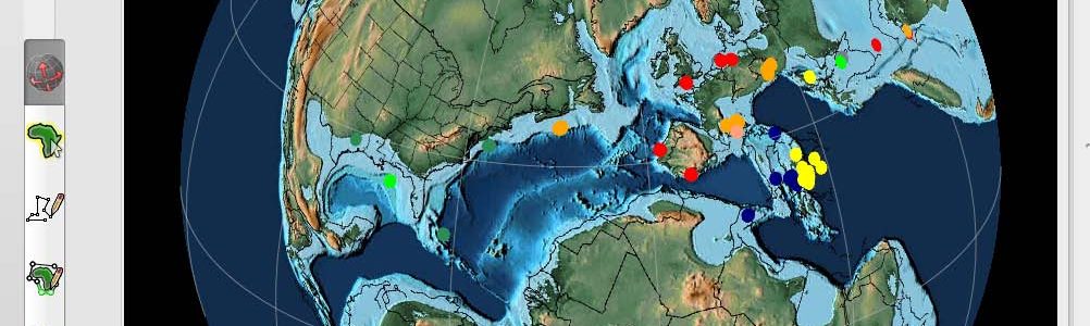 Палеоатлас PALEOMAP для GPlates
