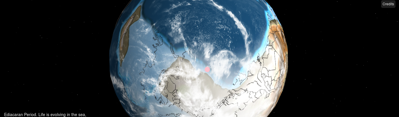 Где находился Ваш дом миллионы лет назад